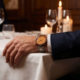 Benedikt™ | Ultraflacher Chronograph mit Saphirglas