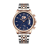Benedikt™ | Ultraflacher Chronograph mit Saphirglas