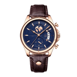 Benedikt™ | Ultraflacher Chronograph mit Saphirglas