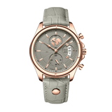 Benedikt™ | Ultraflacher Chronograph mit Saphirglas