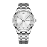 Nikolaus™ | Slim Stainless Steel Quartz Watch
