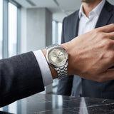 Nikolaus™ | Slim Stainless Steel Quartz Watch