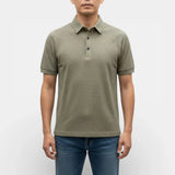 Eberhard™ | Strukturiertes Poloshirt mit klarem Kragen
