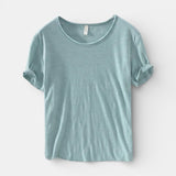 Gabriel™ | Schlichtes Basic-T-Shirt mit Rundhals