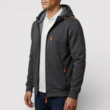 Frederik™ | Atmungsaktiver Zip-Hoodie mit Kapuze