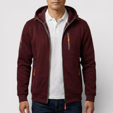 Frederik™ | Atmungsaktiver Zip-Hoodie mit Kapuze