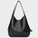 Bolso de cuero clásico y atemporal
