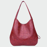 Bolso de cuero clásico y atemporal